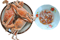 boiled crab